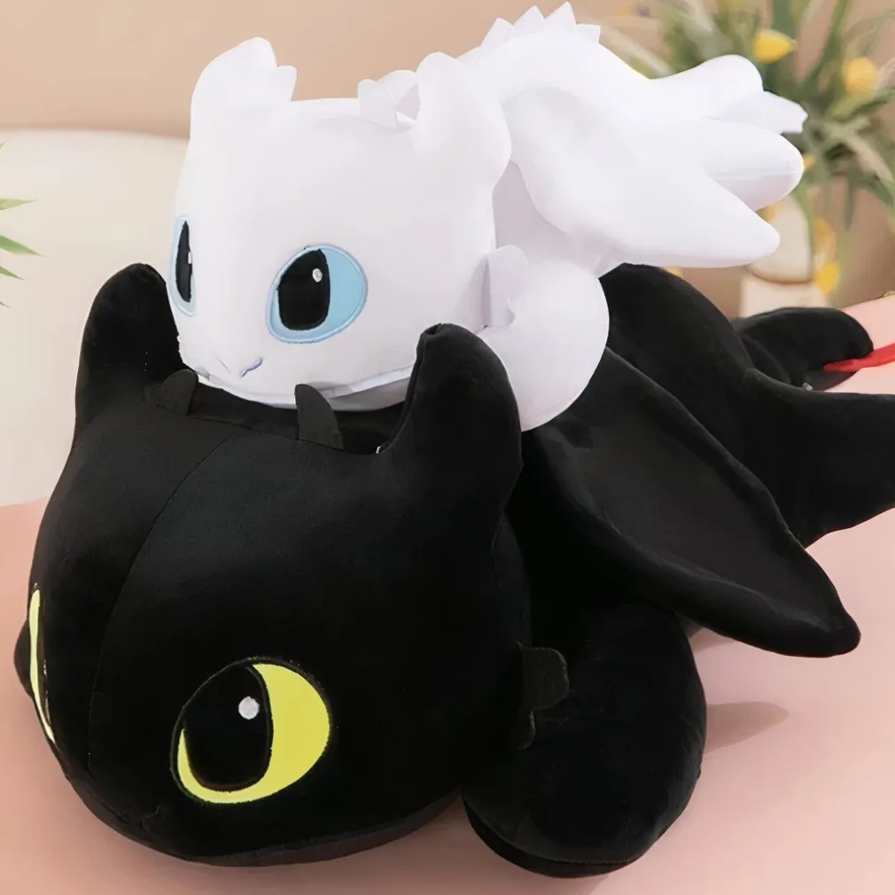 Peluche géante dragon Krokmou ou Furie Éclair