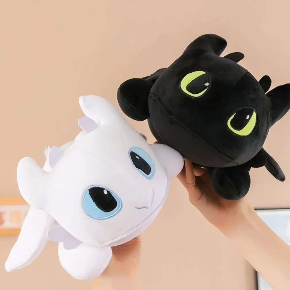 Peluche géante dragon Krokmou ou Furie Éclair
