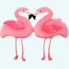 Peluche géante flamant rose