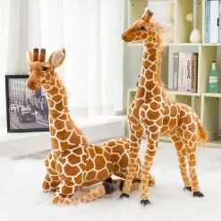 Peluche géante girafe