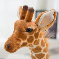 Peluche géante girafe