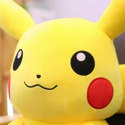Peluche géante Pikachu souriant