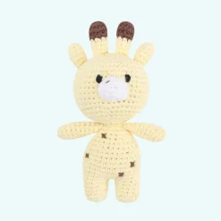 Peluche girafe au crochet