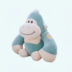 Peluche gorille bleu