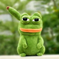 Peluche grenouille Pikachu