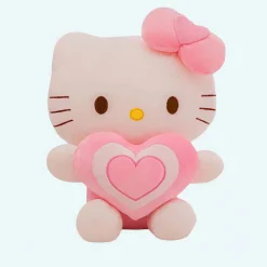 Peluche Hello Kitty avec un cœur