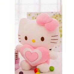 Peluche Hello Kitty avec un cœur