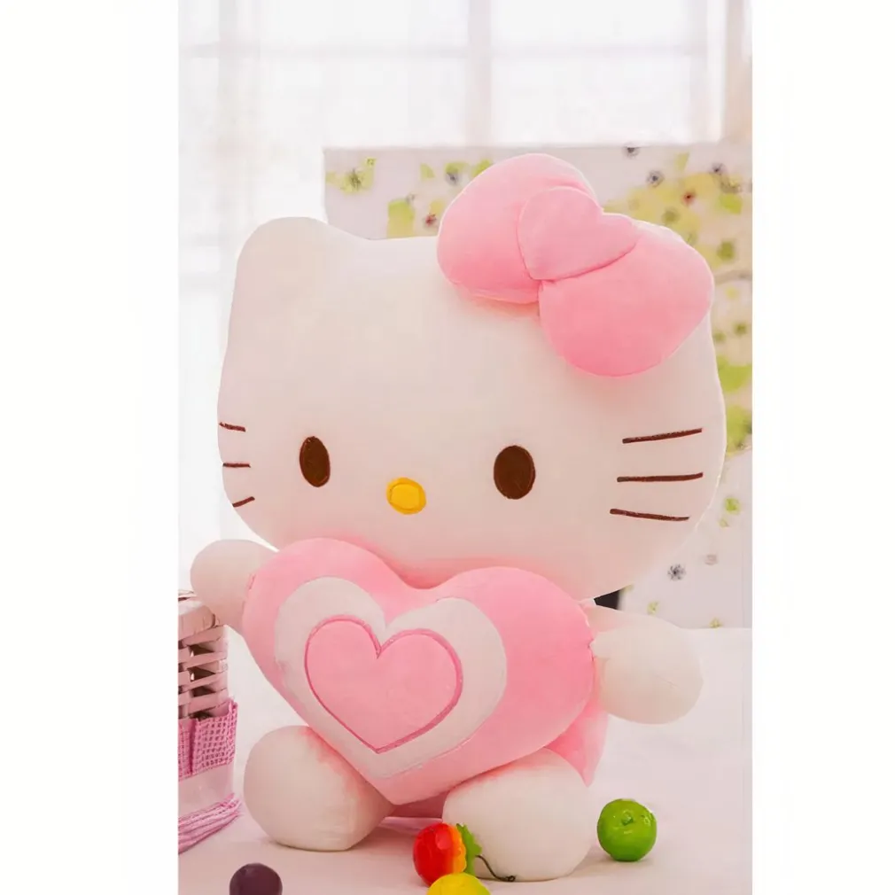 Peluche Hello Kitty avec un cœur