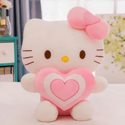 Peluche Hello Kitty avec un cœur