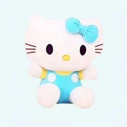 Peluche Hello Kitty bleu