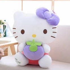 Peluche Hello Kitty myrtille