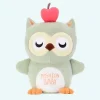 Peluche hibou gris trop mignon