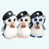 Peluche hibou militaire vert