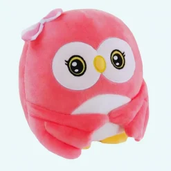 Peluche Hibou rose trop mignon