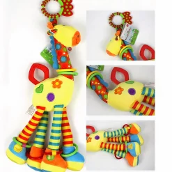 Peluche hochet girafe