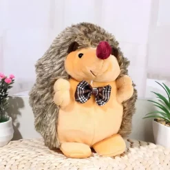 Peluche hérisson couple amoureux