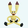 Peluche Huggy Wuggy qui fait peur en Pikachu