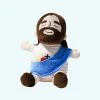 Peluche Jésus qui respire