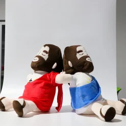 Peluche Jésus qui respire