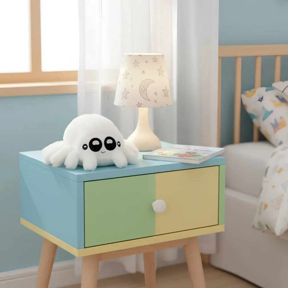 Peluche kawaii araignée poilue