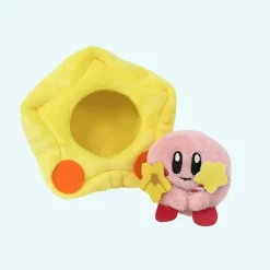 Peluche Kirby dans son étoile jaune