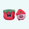 Peluche Kirby déguisé en fraise