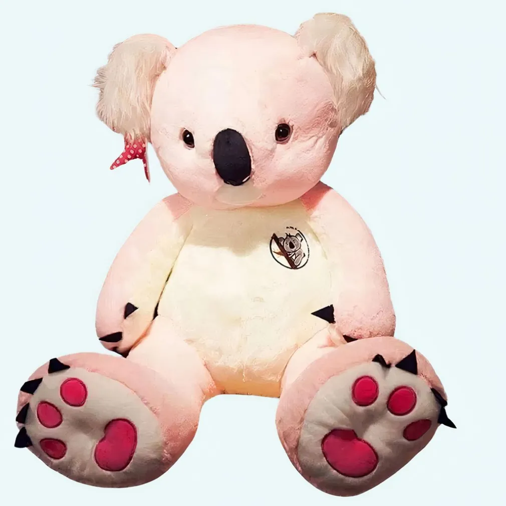 Peluche Koala géant rose