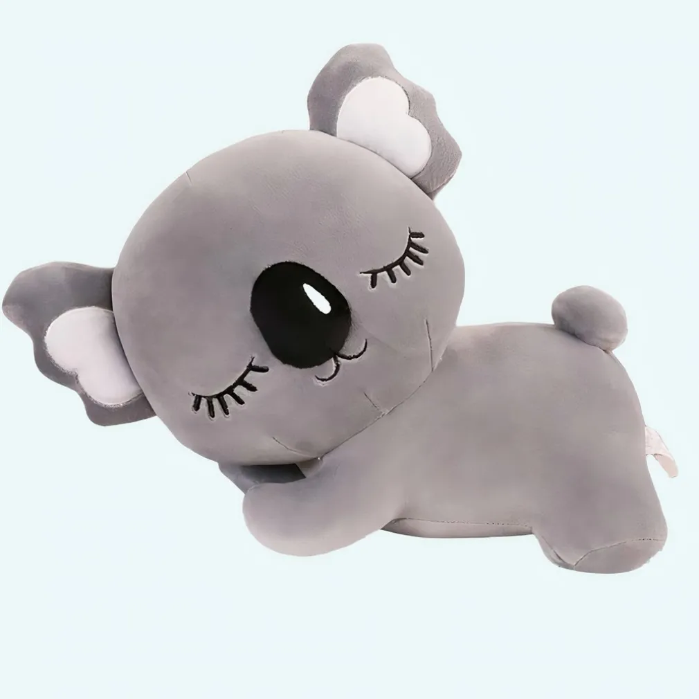Peluche koala grise oreiller