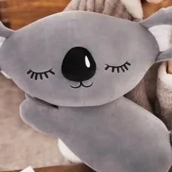 Peluche koala grise oreiller