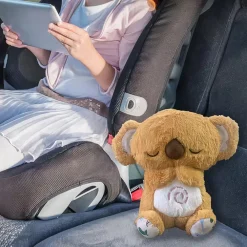 Peluche Koala jaune ou grise qui respire avec musique relaxante