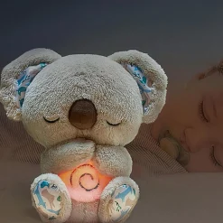 Peluche koala qui respire avec berceuse apaisante