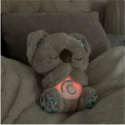 Peluche koala qui respire avec berceuse apaisante