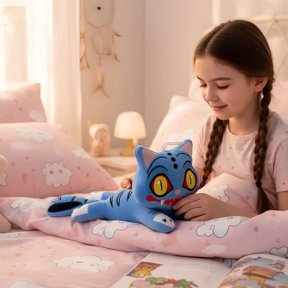 Peluche K-pop Demon Hunters Derpy allongé