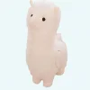 Peluche Lama alpaga blanc