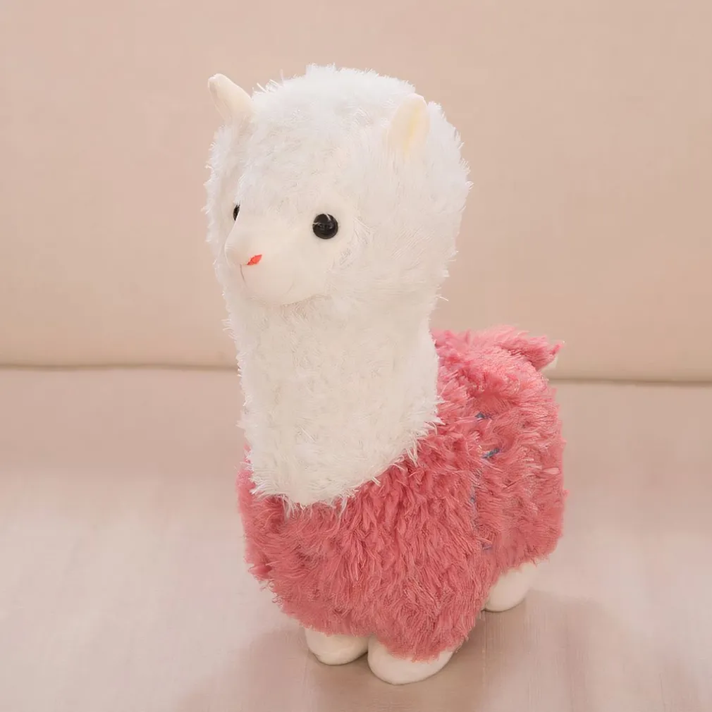 Peluche Lama alpaga marron