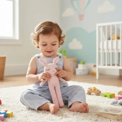 Peluche lapin au crochet