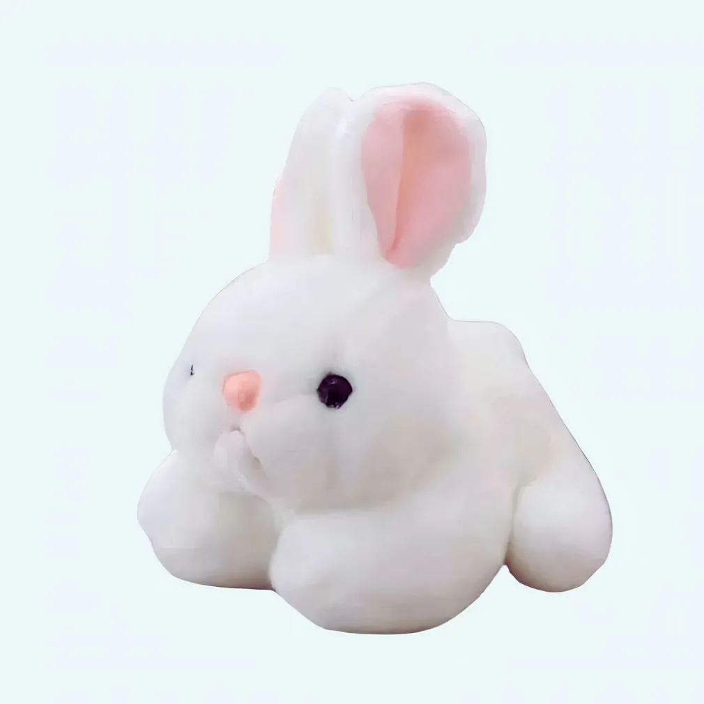 Peluche lapin blanc tout doux