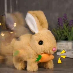 Peluche lapin de Pâques électrique