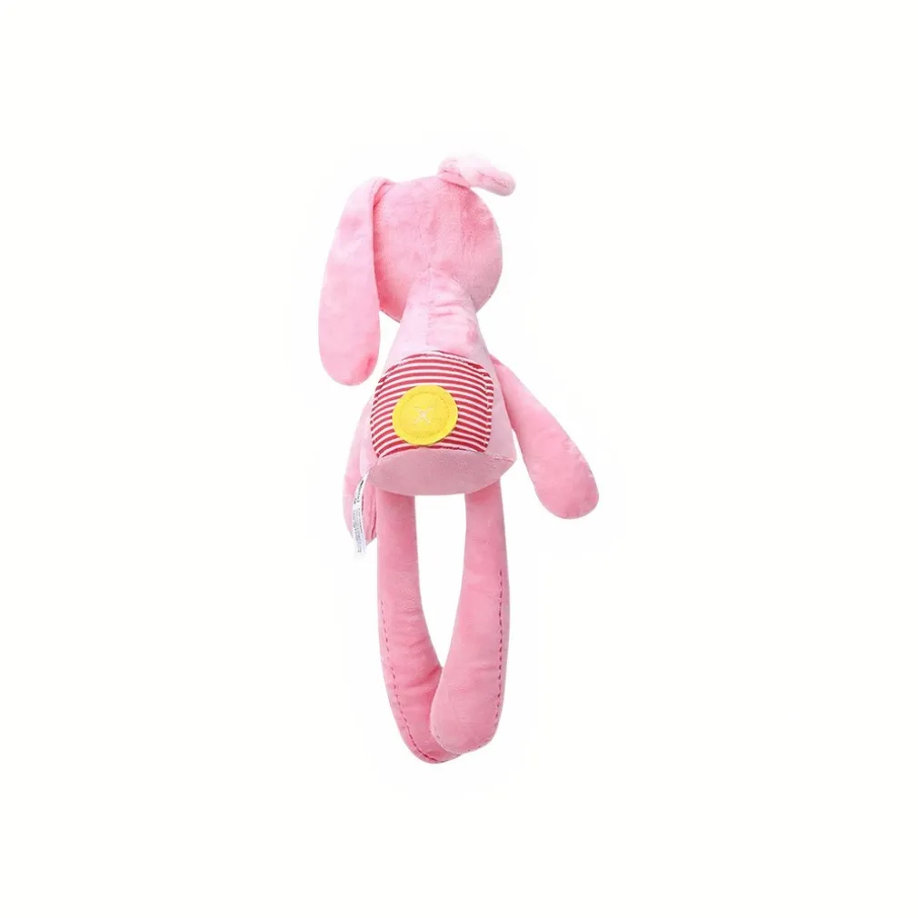 Peluche lapin douce et mignonne blanche ou rose