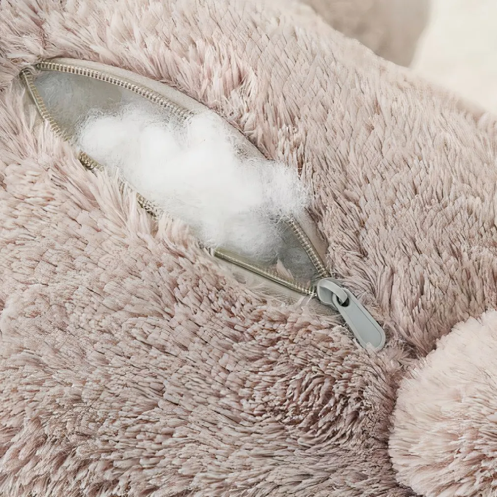 Peluche lapin gris géante
