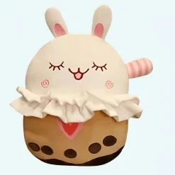 Peluche lapin joyeux