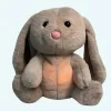 Peluche lapin qui respire avec berceuse apaisante