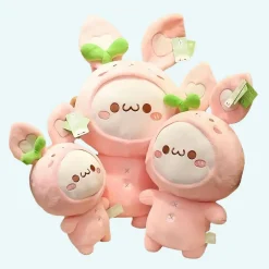 Peluche lapin rigolote
