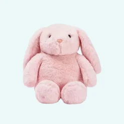 Peluche lapin rose