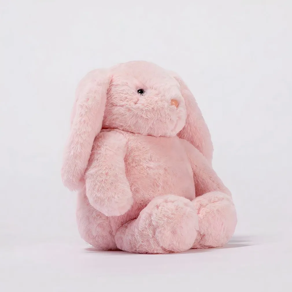Peluche lapin rose