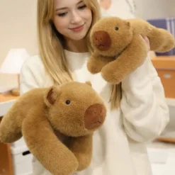 Peluche lestée capybara
