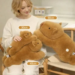 Peluche lestée capybara