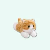 Peluche lestée chat