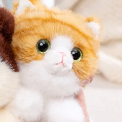 Peluche lestée chat