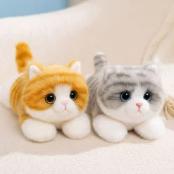 Peluche lestée chat